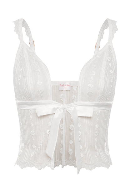 Luccichio Lace Top
