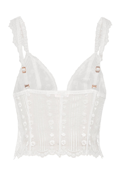 Luccichio Lace Top
