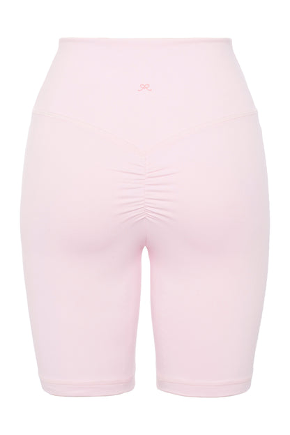 Zoe Scrunch Shorts - Pink