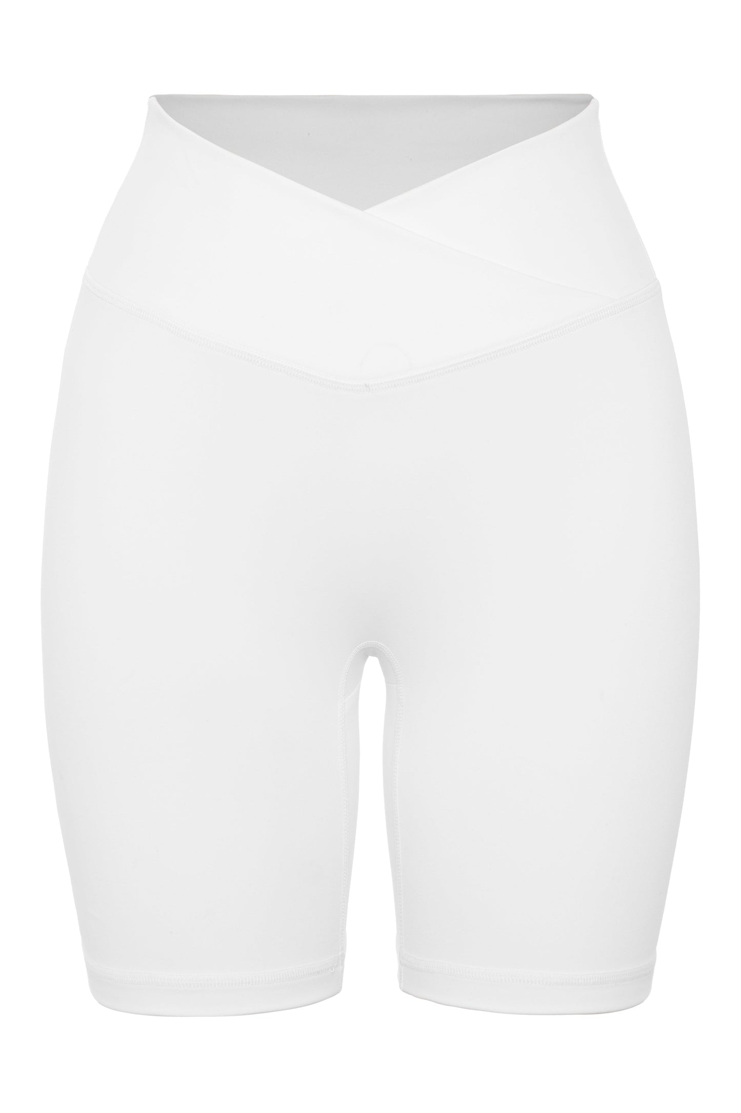 Zoe Scrunch Shorts - White