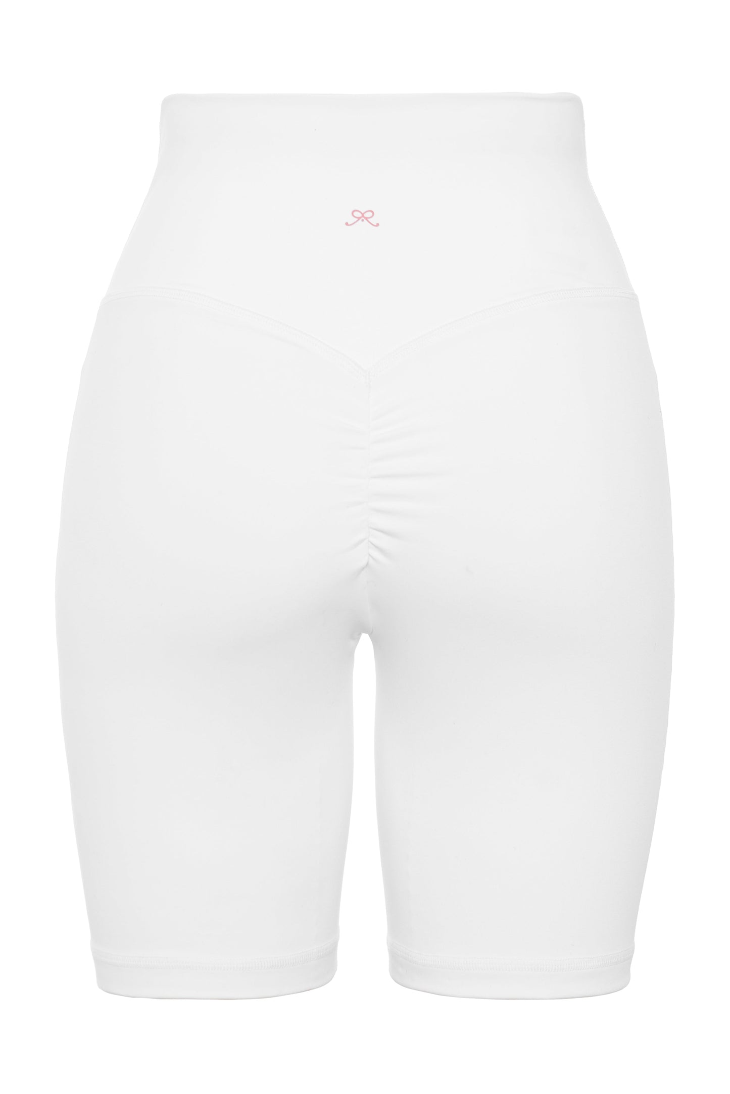 Zoe Scrunch Shorts - White