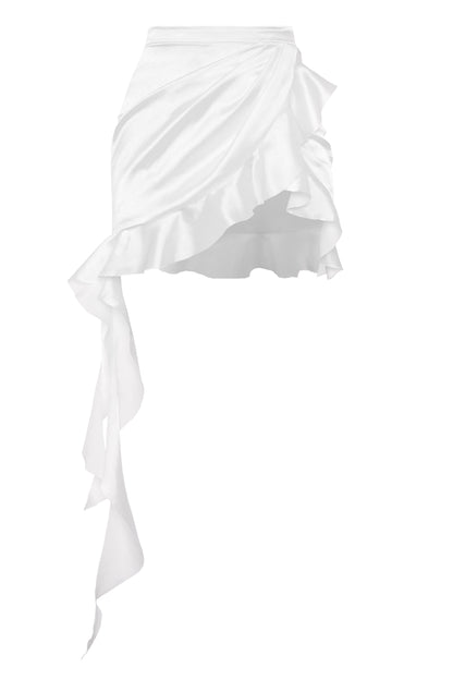 Luccichio Satin Skirt