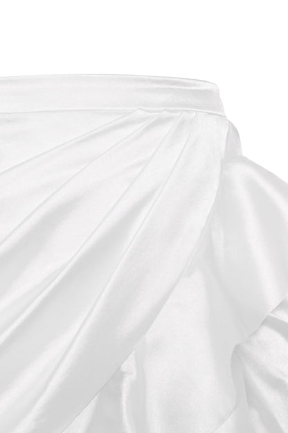 Luccichio Satin Skirt