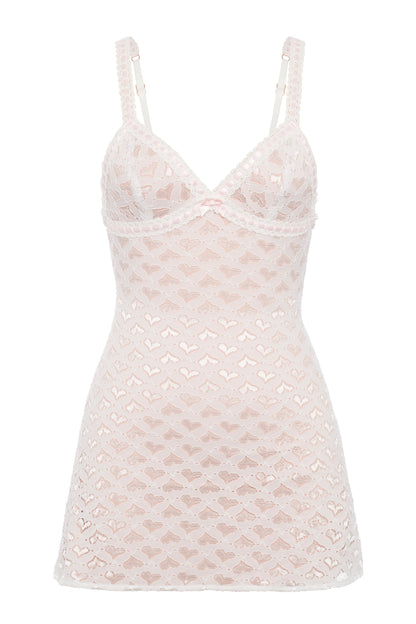 Valentina Lace Micro Dress