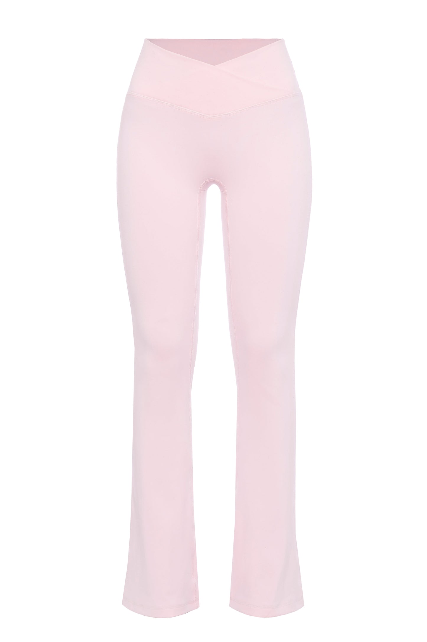 Zoe Petite Scrunch Flare Leggings - Pink