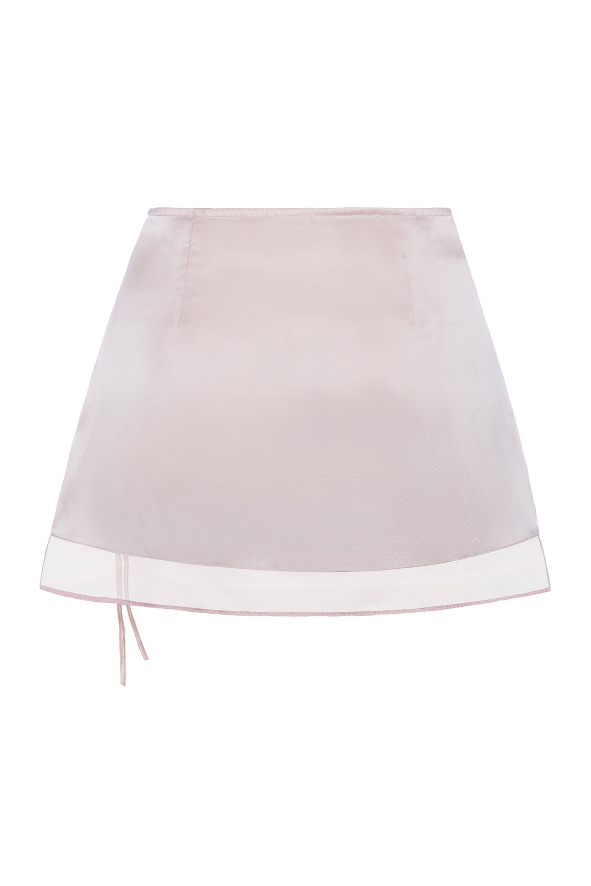 Aria Silk Skirt - Pink