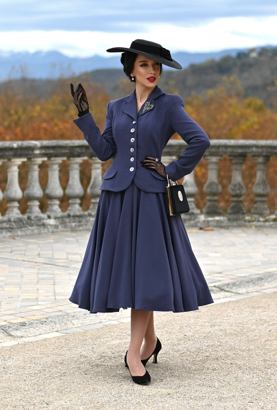 1950s Renee Jacket - Steel