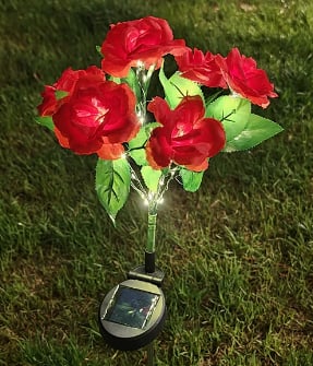 üéÅüî•‚òÄÔ∏è2026 NEW Solar Simulated Garden Lights,upgraded solar panels, IP44 dustproof and waterproof
