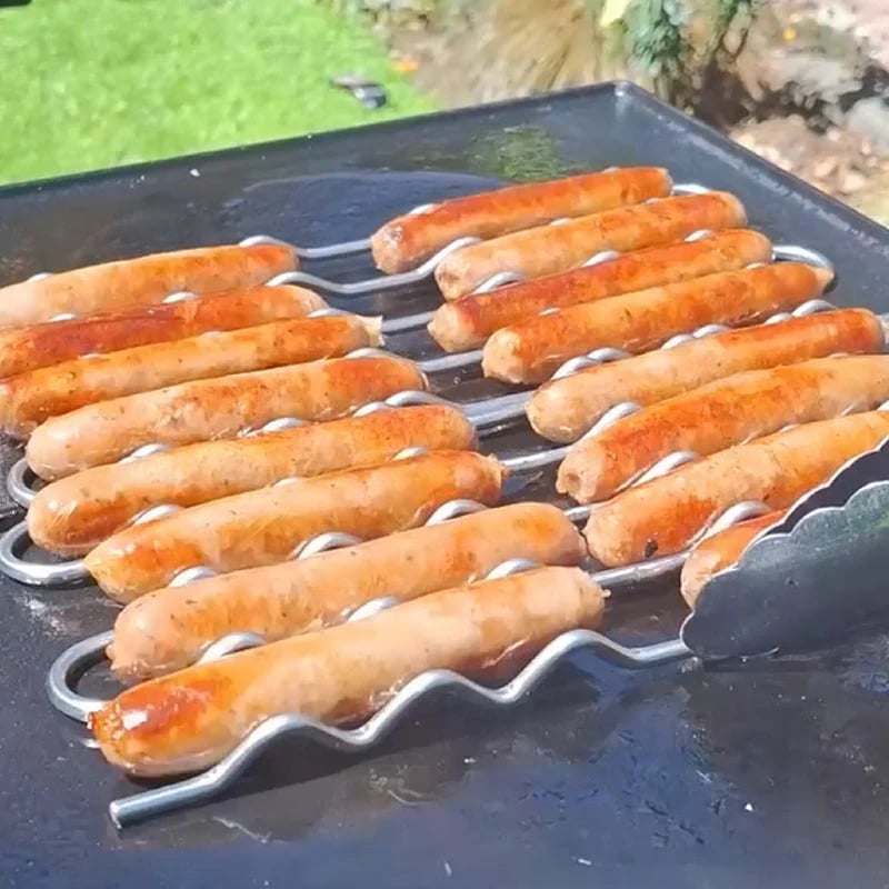 Dailyardtool¬Æ Grill Master Essential] BBQ Sausage Roller Rack