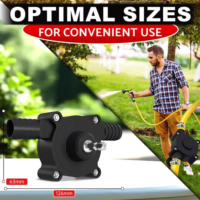 üî• üë®‚Äçüåæüî•Portable Electric Drill Pump