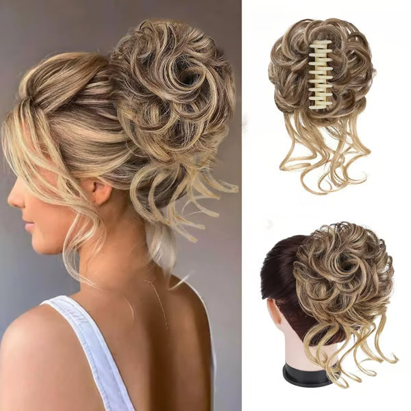 Top Knot Bun Hairpiece ‚Äì Blends with your hair, heat style friendly