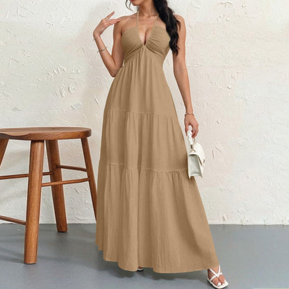 üèÜSUMMER SALE üí•Women's Casual Basic Loose Fit Sleeveless Dress