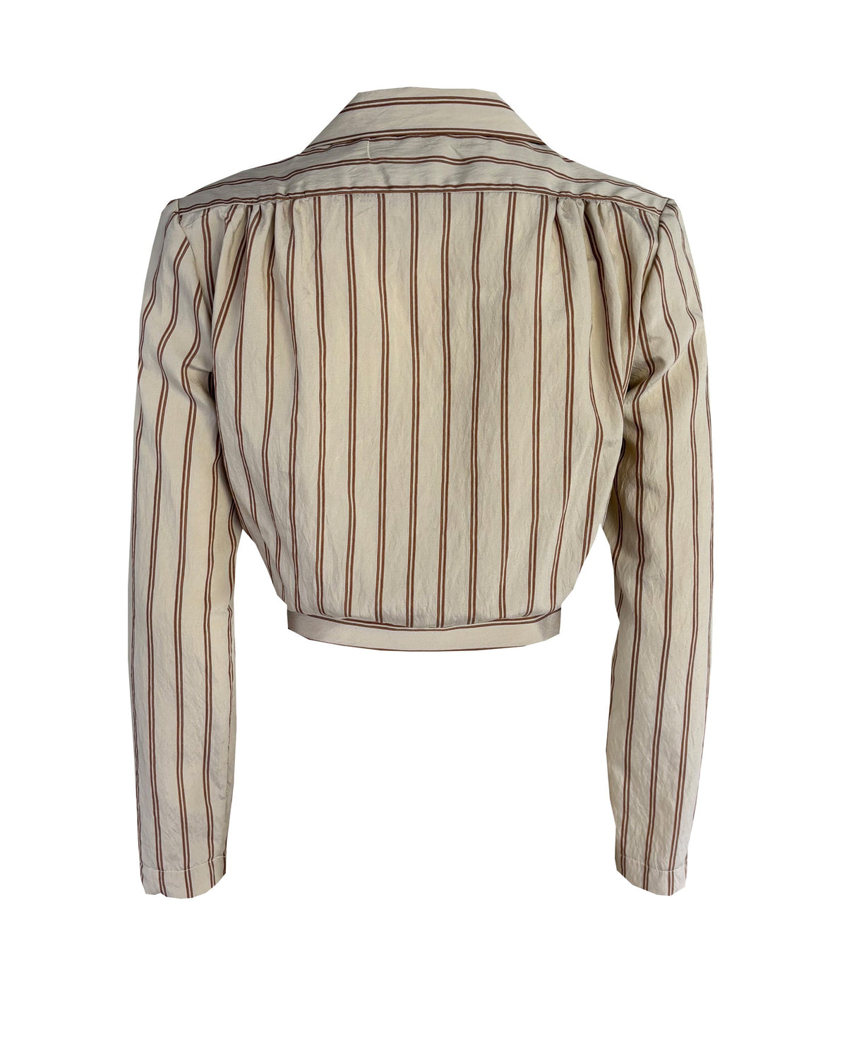 1930s Amelia Blouse - Oakline Stripe