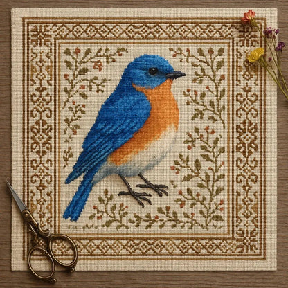 üê¶ Hummingbird Cross Stitch KitüéÅ