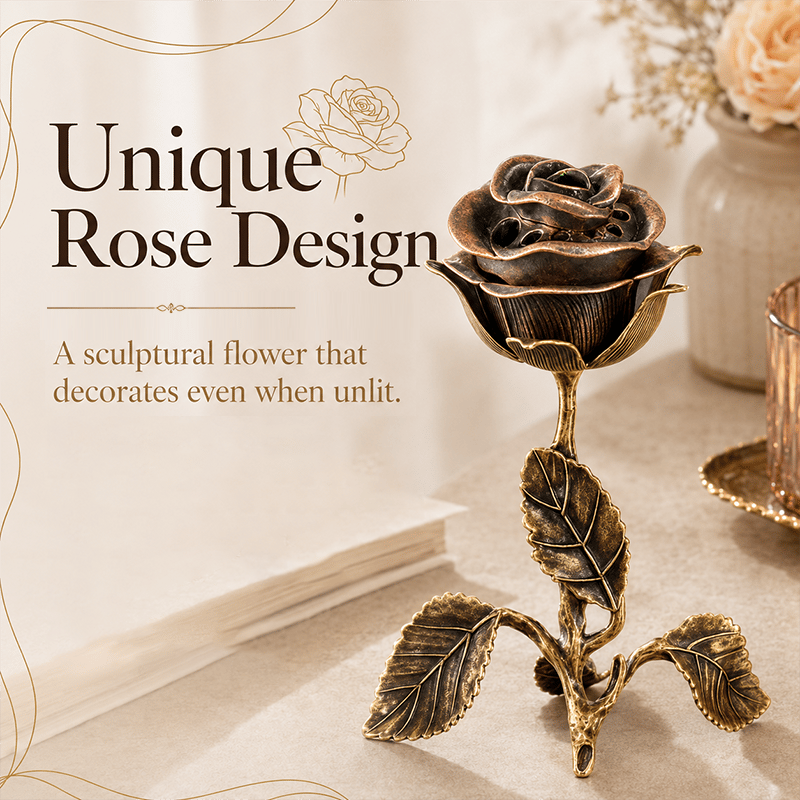 üåπVintage Rose Incense Burner