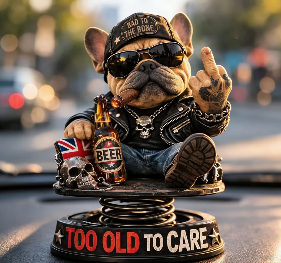 ‚è∞Too Old To Care Dashhoard Bobblehead