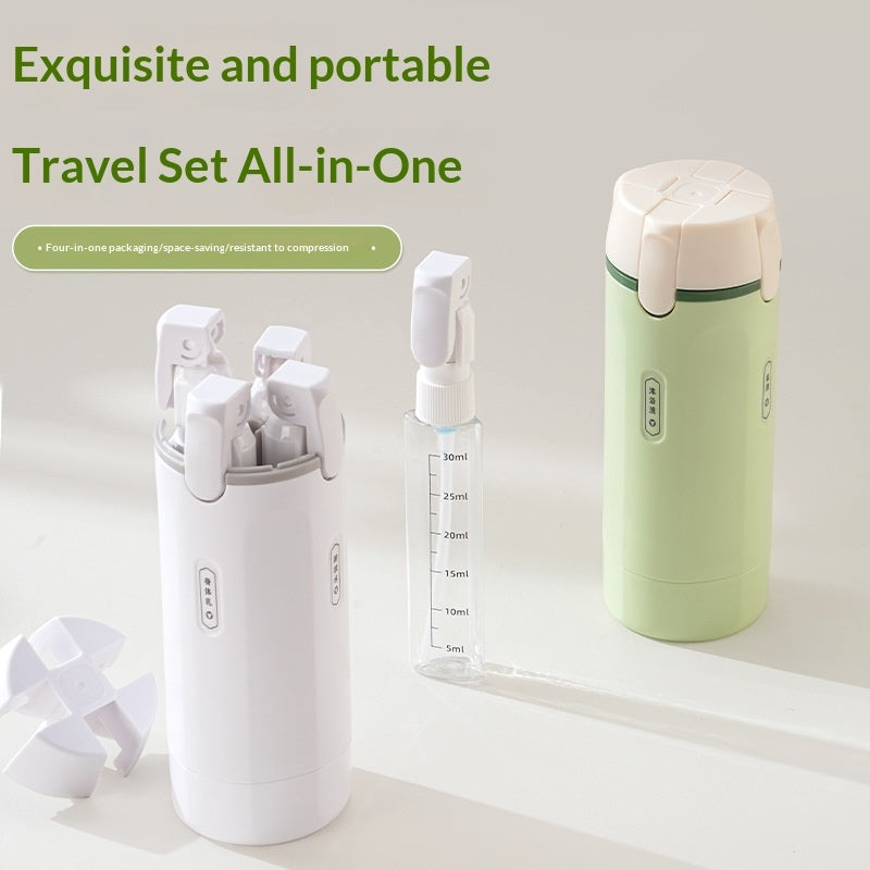 ‚úàÔ∏èTravel Sized 4-in-1 Portable Storage Bottle: Your All-in-One Travel Solution