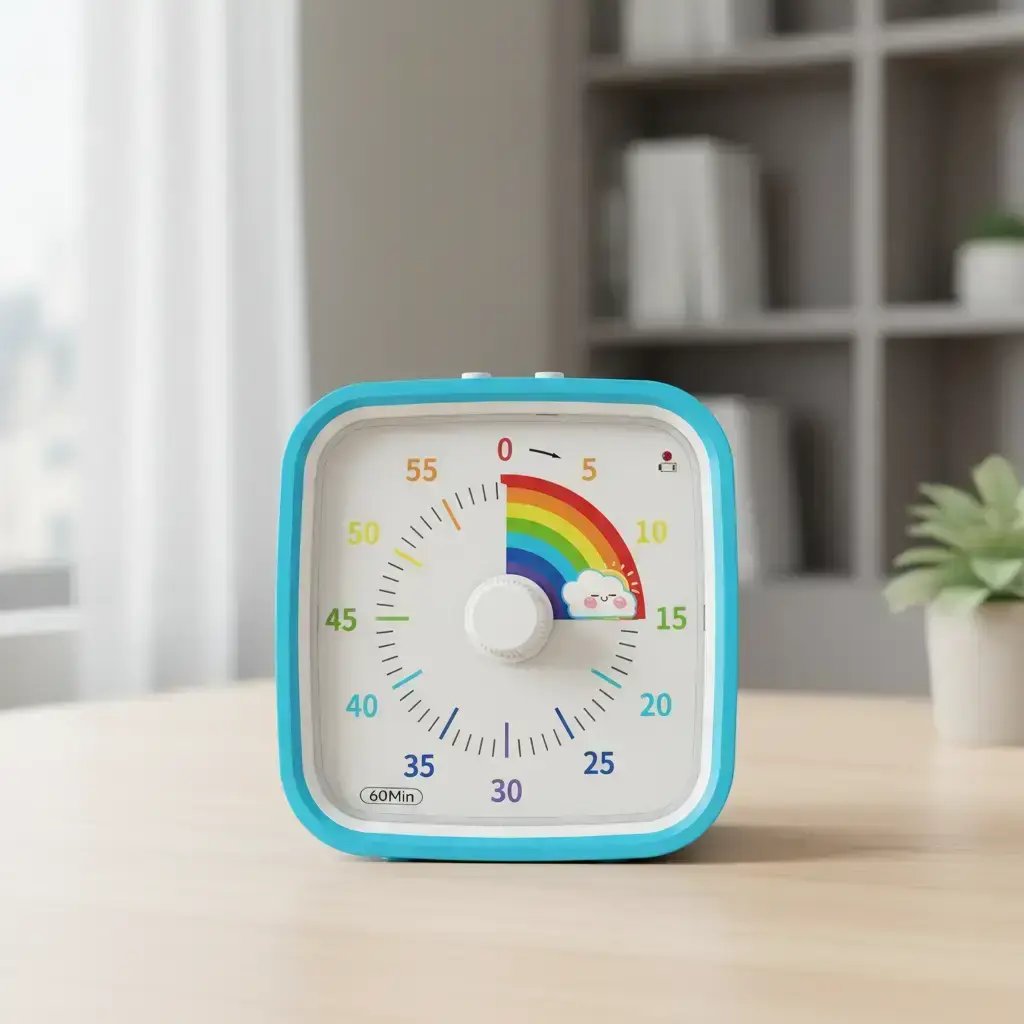 ‚è∞üåàVisual Timer with Protective Case