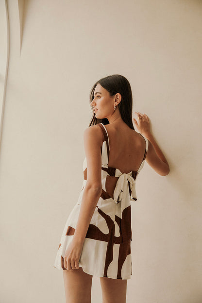 Ellis Dress - Sunroom Chocolate