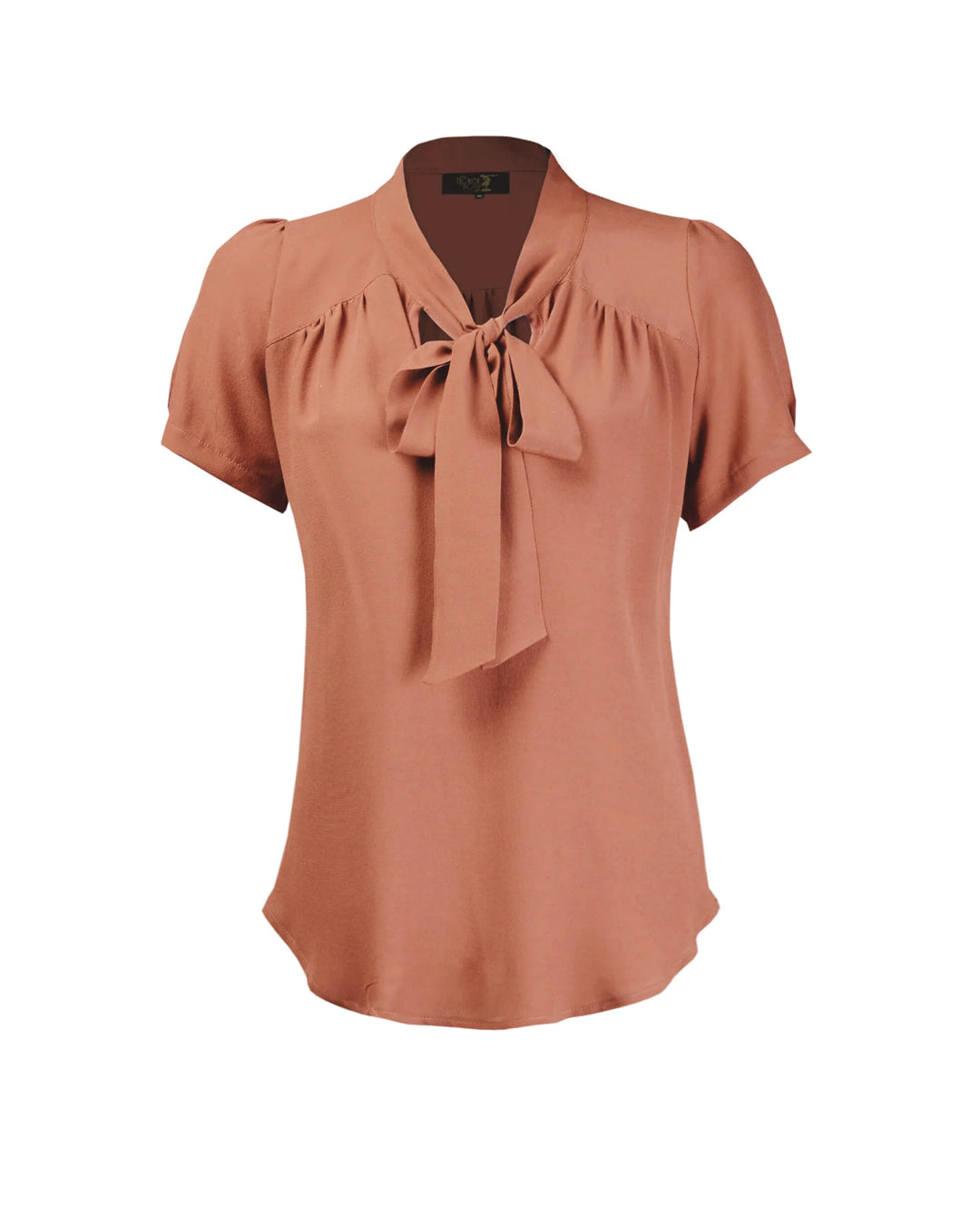 1930s Beau Blouse - Burnt Peach