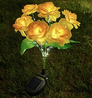 üéÅüî•‚òÄÔ∏è2026 NEW Solar Simulated Garden Lights,upgraded solar panels, IP44 dustproof and waterproof