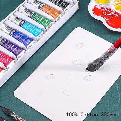 üé®Professional Watercolor Postcards ‚Äì 300gsm Pure Cotton Paper (24-Pack)
