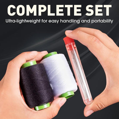 üßµ34PCS Big Eye Steel Needles Set ‚ú®Long & Thin Handmade Quilting & Sewing Needles Kit for DIY Sewing Projects
