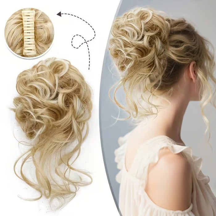 Top Knot Bun Hairpiece ‚Äì Blends with your hair, heat style friendly