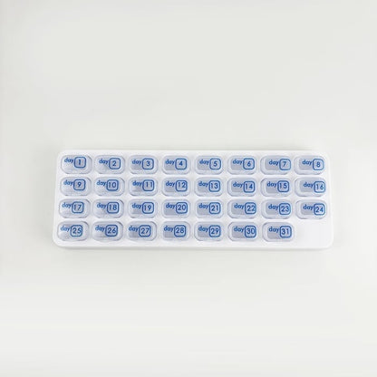 üí™31-Day Detachable Monthly Pill Organizer