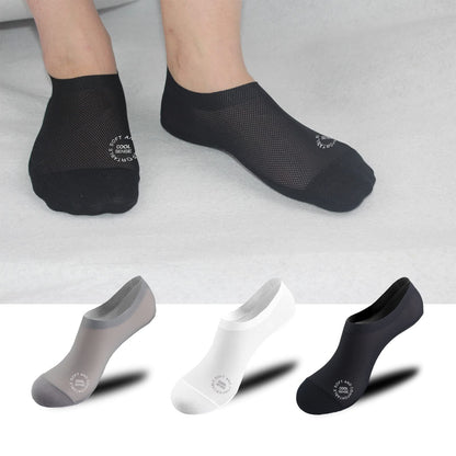 üß¶3-Pair Invisible Grip Socks Pack üß¶Breathable | Low-Cut | Anti-Slip | Sweat-Absorbing