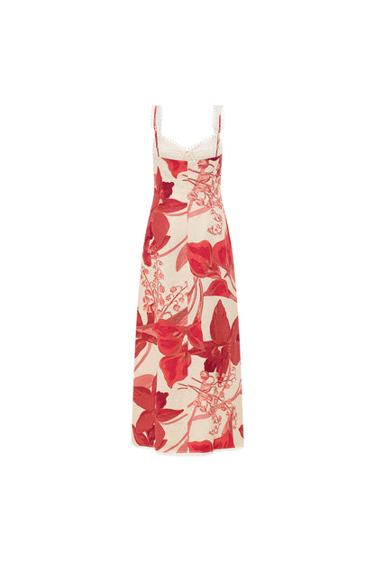 Darla Bow Dress - Calla Floral