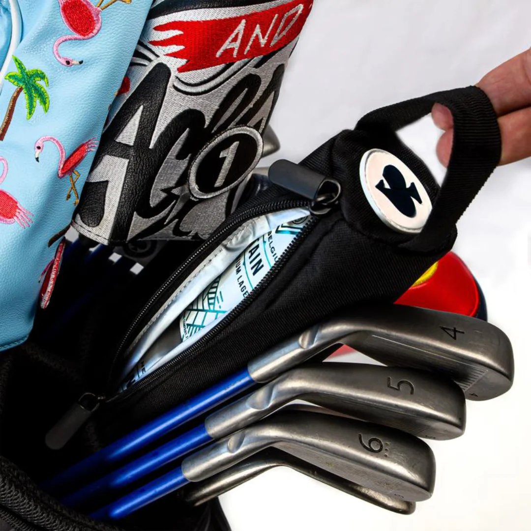 ‚õ≥Ô∏è Golf Bag Beverage Sleeve (Fits Most Golf Bags ‚Ä¢ Holds 7 Cans ‚Ä¢ Moisture-Resistant Cold Storage üçªüßä)