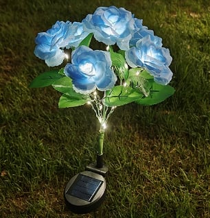 üéÅüî•‚òÄÔ∏è2026 NEW Solar Simulated Garden Lights,upgraded solar panels, IP44 dustproof and waterproof