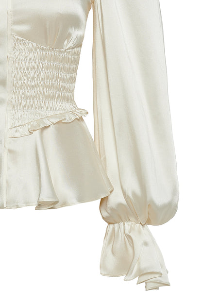 Elara Satin Blouse