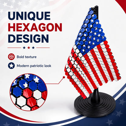 Flag Chain Mail Patriotic Desk Decor