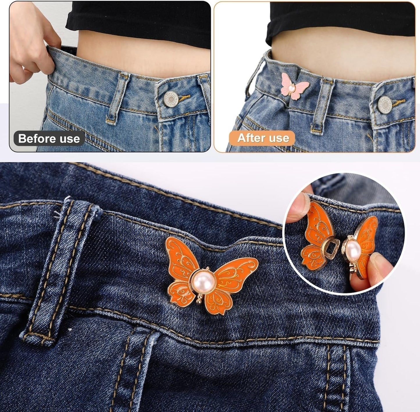 üî• Butterfly Pants Waist Tightener