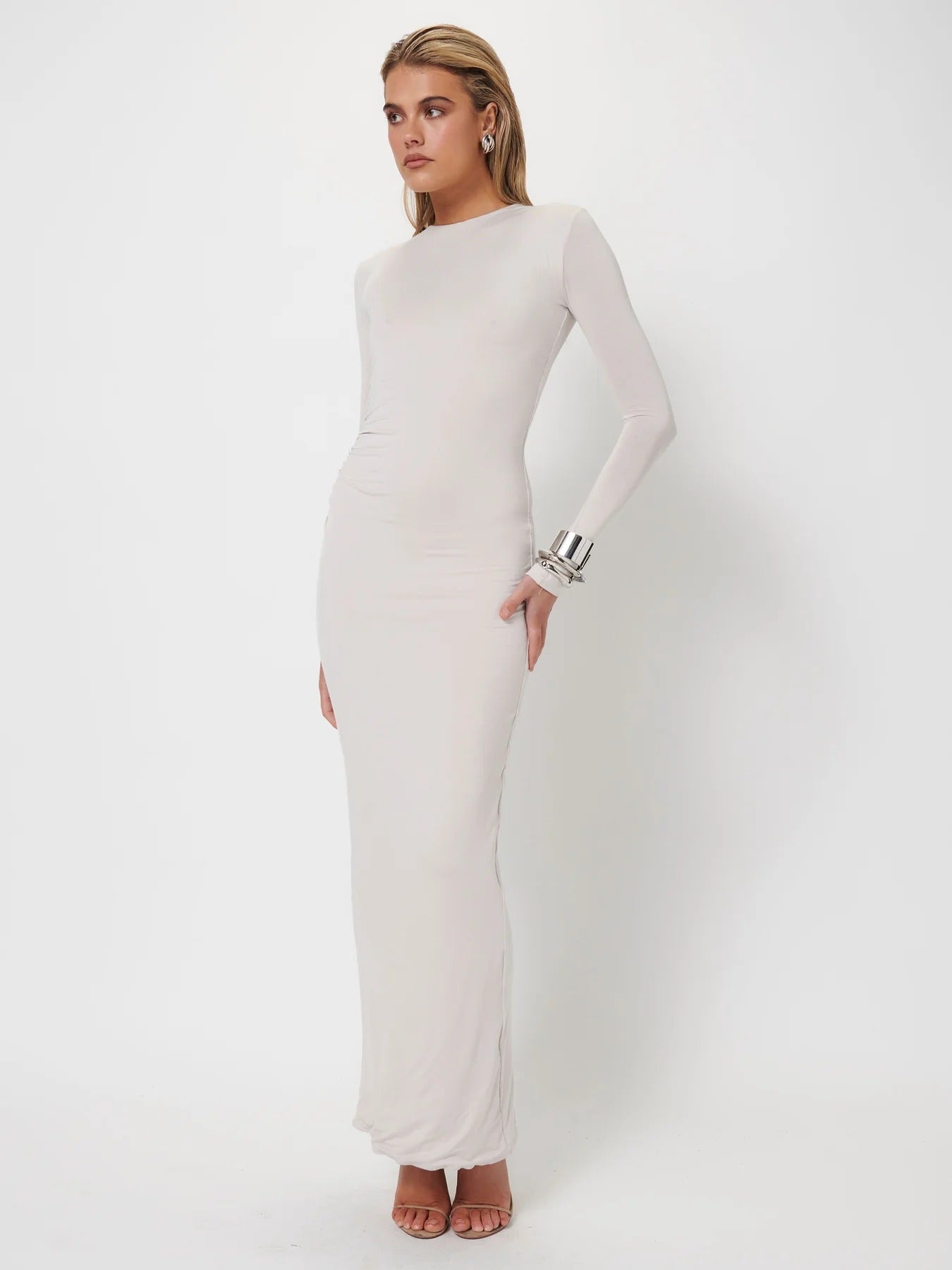 Xander Dress - Oyster