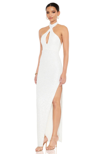 Nookie Elite Gown - White