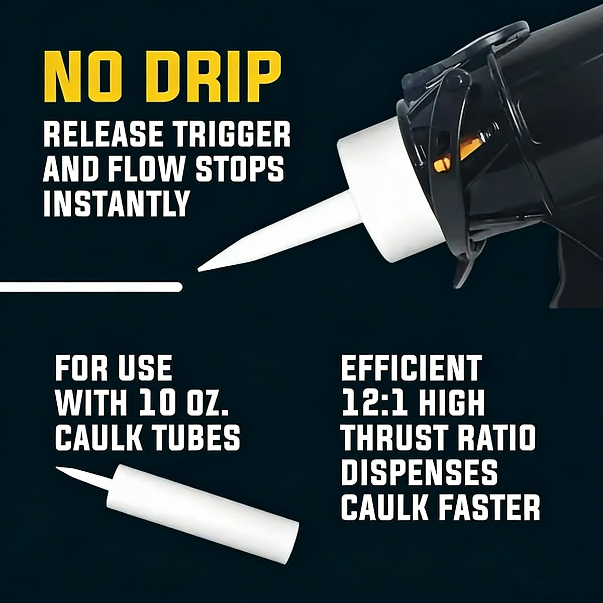 Dailyardtool¬Æ  Anti-Drip, 12:1 Thrust Ratio