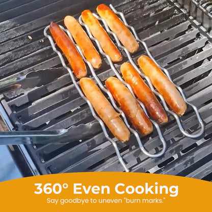 Dailyardtool¬Æ Grill Master Essential] BBQ Sausage Roller Rack