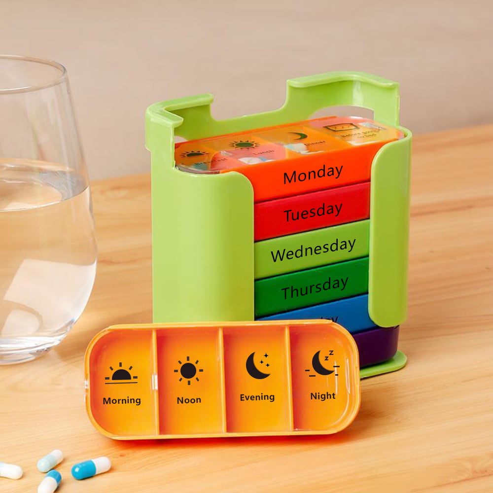 üíä Stay on Track - ‚ú®7-Day Medication Organizer - For Effortless Health Management! üìÖ