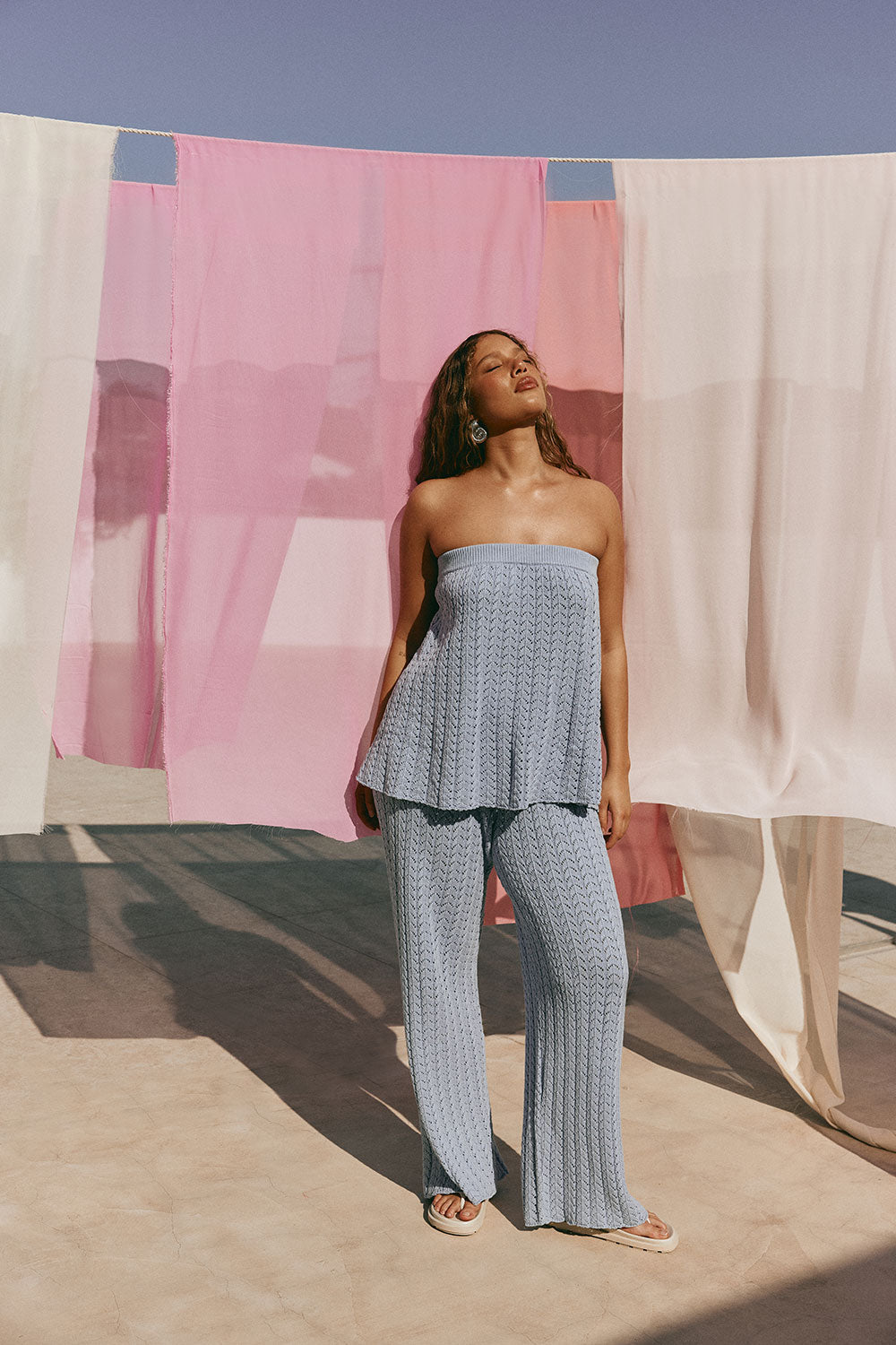 Athena Pants - Blue