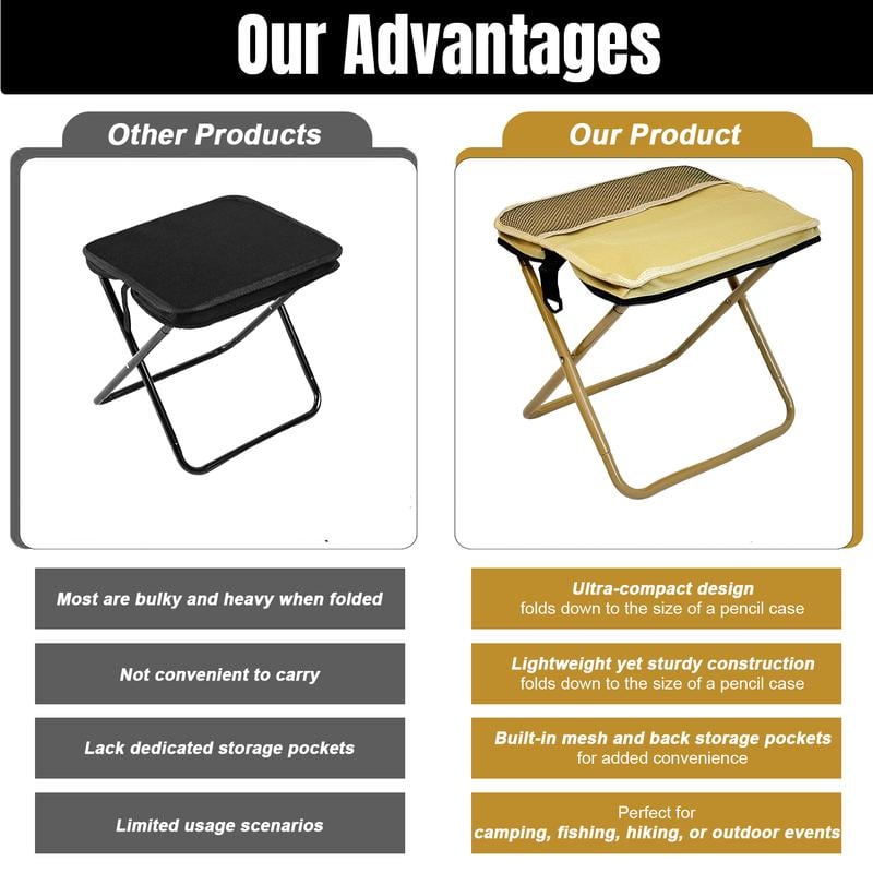 ‚õ∞Ô∏èMountaineering and Hiking Portable Stoolüåü