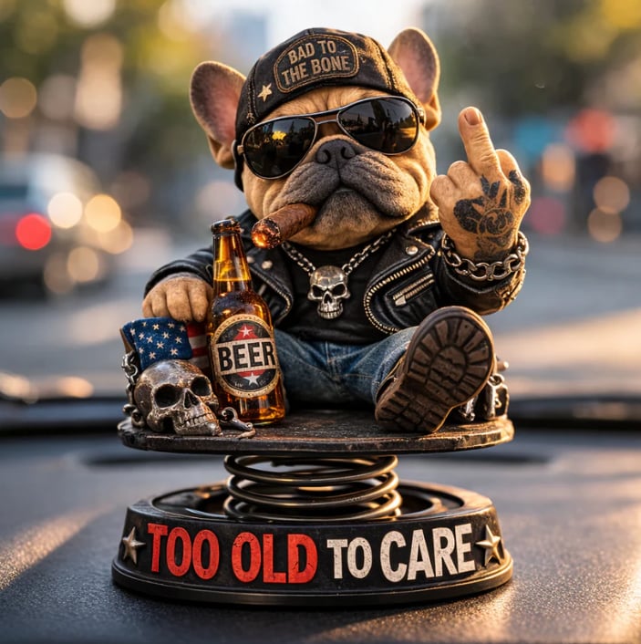 ‚è∞Too Old To Care Dashhoard Bobblehead