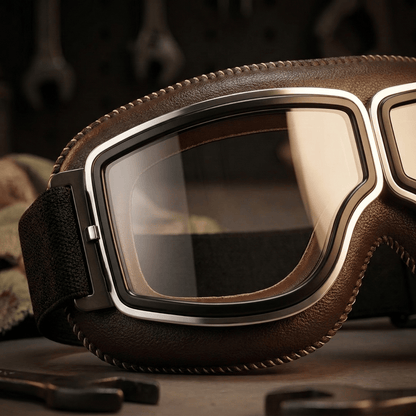 üï∂Ô∏è OTG Vintage Motorcycle Goggles (Fits Over Glasses)