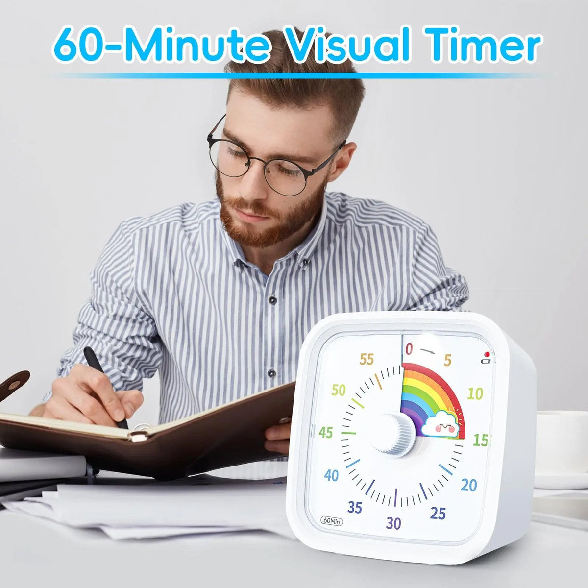 ‚è∞üåàVisual Timer with Protective Case