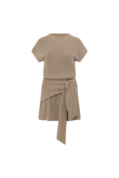 Lovina Dress - Tan