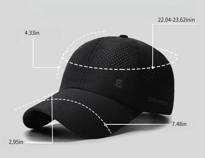 Quick-Dry UV Protection Baseball Cap ‚Äì Breathable Adjustable Unisex Hat