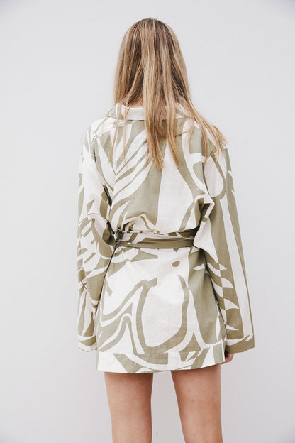 Adele Dress - Palm