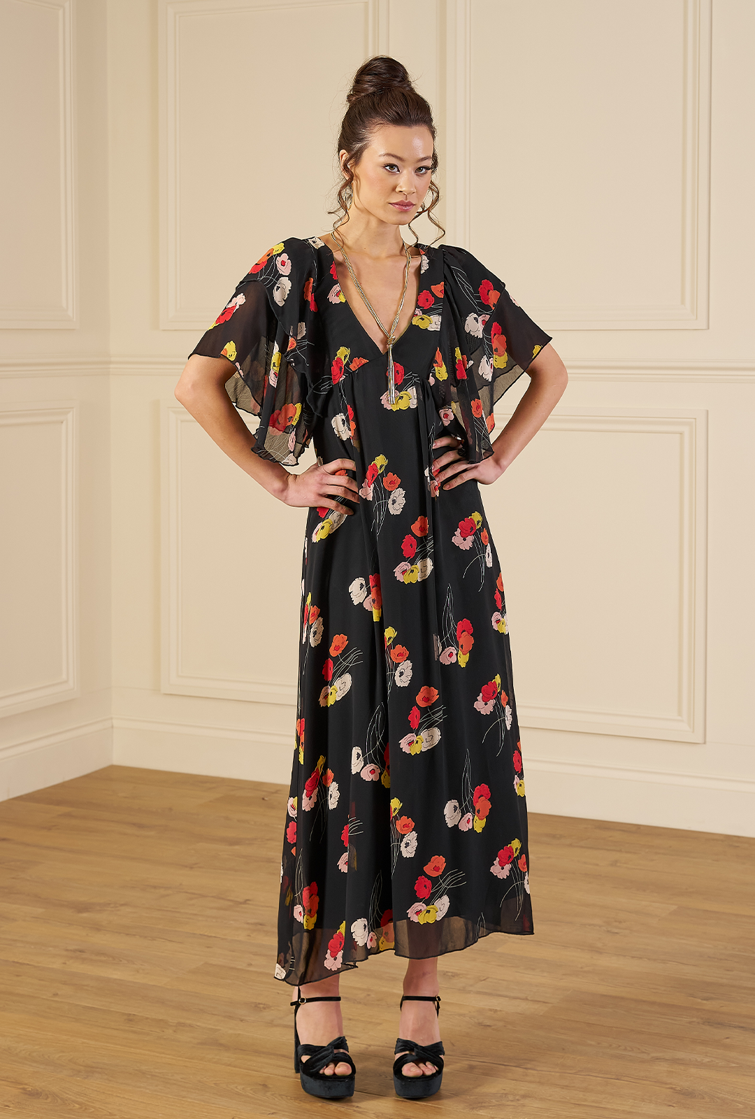 1970s Felicity Dress - Poppy